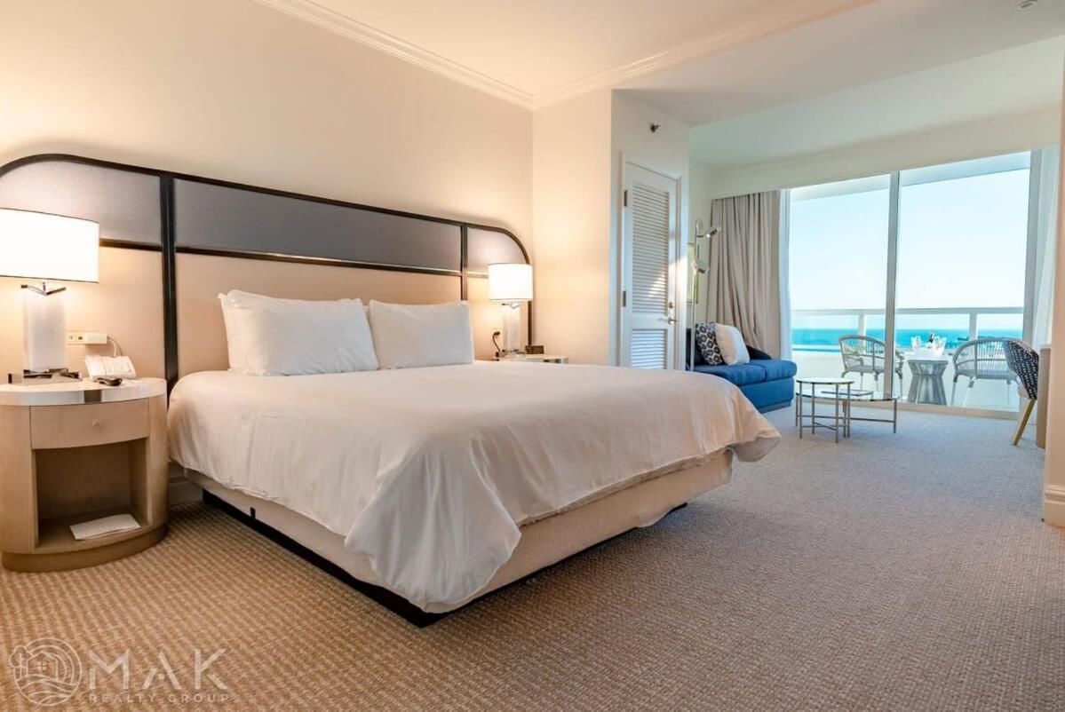Fontainebleau Resort High Floor W Ocean Views ไมอามีบีช ภายนอก รูปภาพ